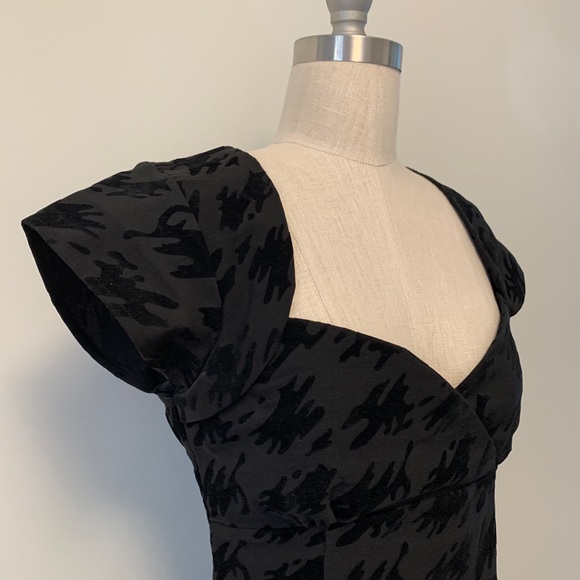 Collectif houndstooth dress UK 10 - Picture 5 of 6